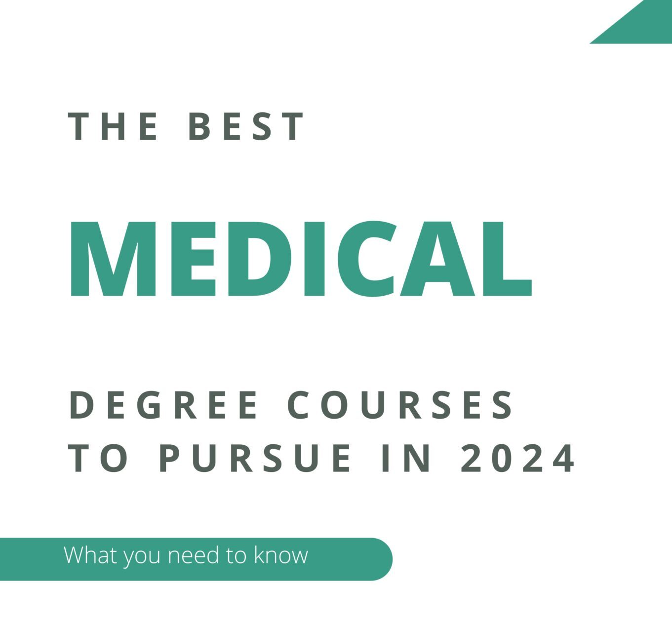 Navigating the Future: Top 5 Medical Degree Courses to Pursue in 2024